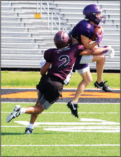 Sallisaw Football Team Camp - Vian Tenkiller